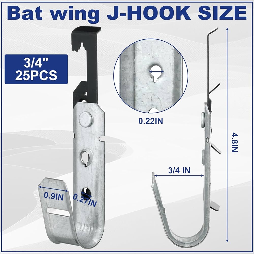 sangoページ Amazon.com: Zonon 25 Pcs J Hooks for Hanging Metal J Hook